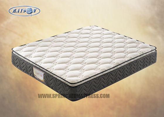 Materasso di Bonnell della cima del cuscino con il rotolo di schiuma complicato tricottato del tessuto Pakage