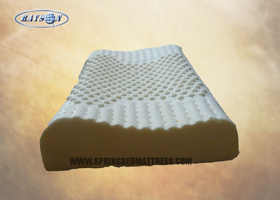 Dimensione standard dell'alto di elasticità cuscino naturale del lattice, cuscino naturale di contorno del lattice