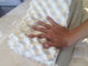 Cuscino naturale premio durevole della schiuma del lattice per gli adulti/il cuscino viaggio del lattice