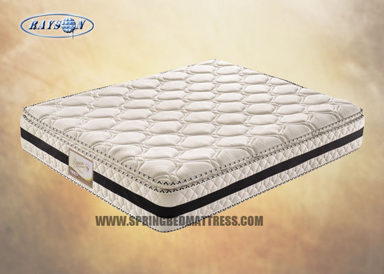 Materasso compresso superiore del cuscino dell'hotel, materasso a 8 pollici del lattice della primavera della tasca