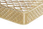 Materasso superiore stretto elegante della bobina di Bonnell/materasso gemellato Topper della schiuma di memoria dimensione dell'hotel