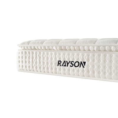 materasso per letto d'albergo 6 stelle con schiuma di memoria gel e lattice Materasso di compressione di cotone