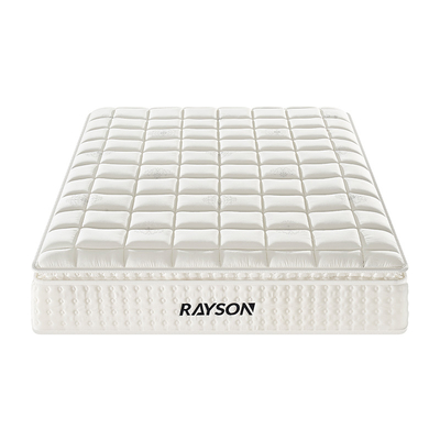 materasso per letto d'albergo 6 stelle con schiuma di memoria gel e lattice Materasso di compressione di cotone