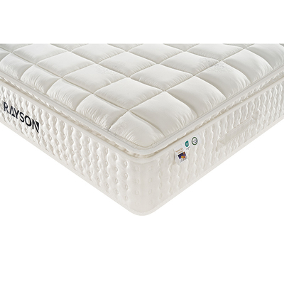 6 Star Hotel Plush Queen King Size Materasso a molla di tasca Gel Memoria Lattice Zonato Materasso a molla di tasca