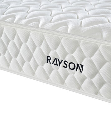 Materasso a molla di tipo tascabile di hotel 3 stelle   White Top Fabric, anti-disturbo, supporto ergonomico, personalizzabile per progetti alberghieri di massa