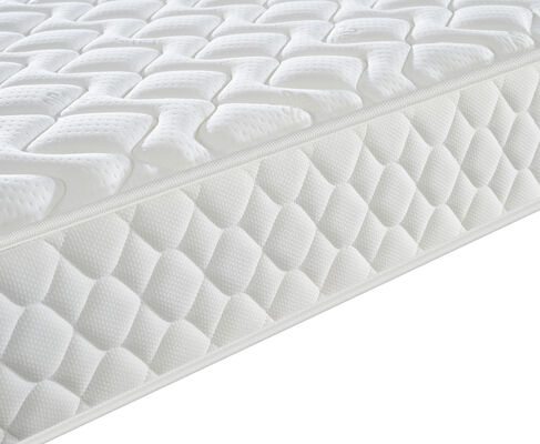Materasso a molla di tipo tascabile di hotel 3 stelle   White Top Fabric, anti-disturbo, supporto ergonomico, personalizzabile per progetti alberghieri di massa